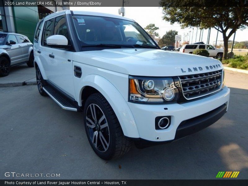 Fuji White / Ebony/Ebony 2016 Land Rover LR4 HSE