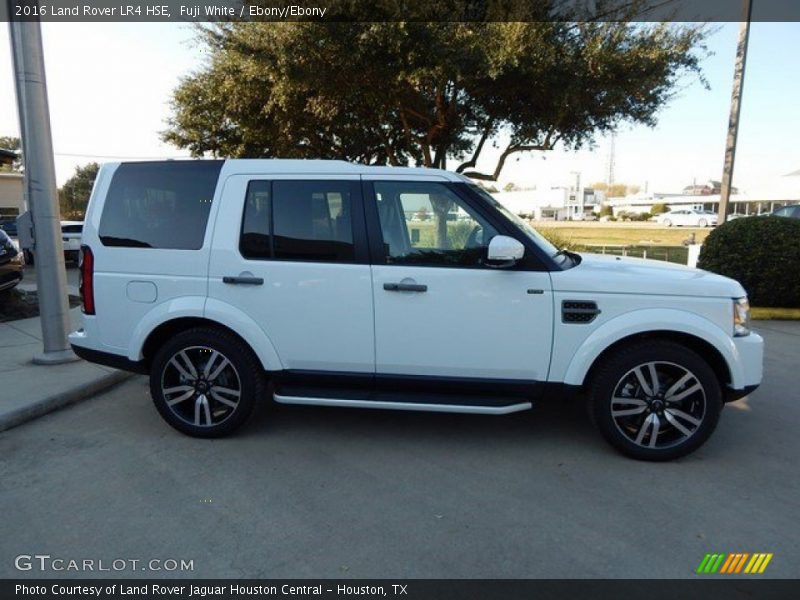 Fuji White / Ebony/Ebony 2016 Land Rover LR4 HSE