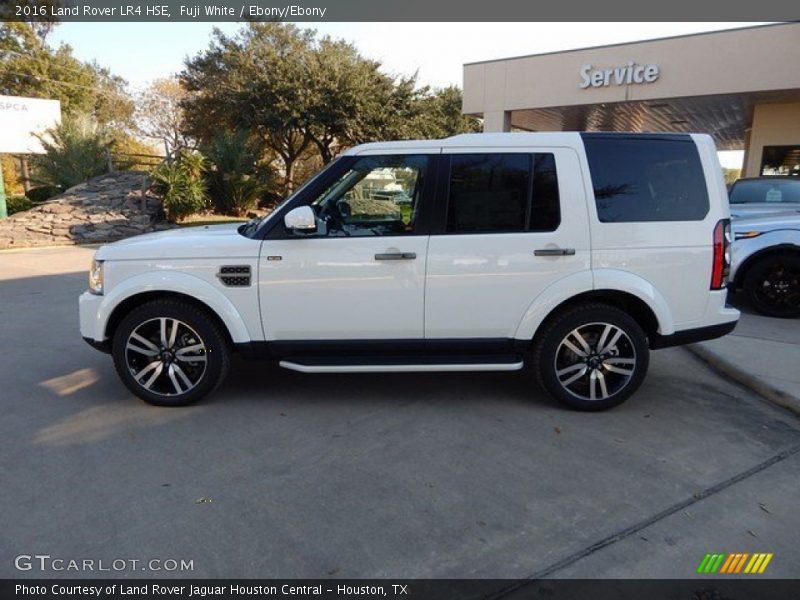 Fuji White / Ebony/Ebony 2016 Land Rover LR4 HSE