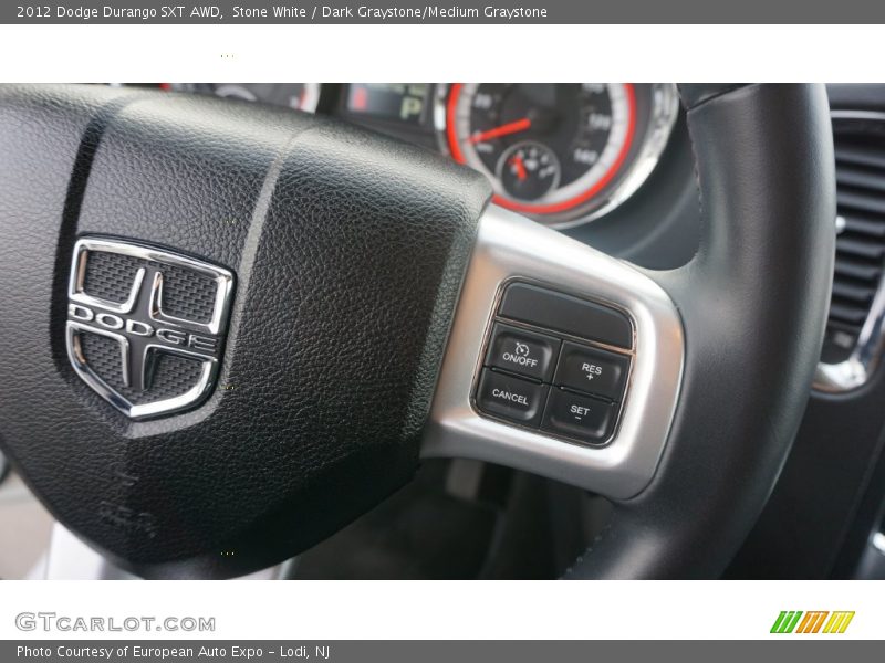 Stone White / Dark Graystone/Medium Graystone 2012 Dodge Durango SXT AWD