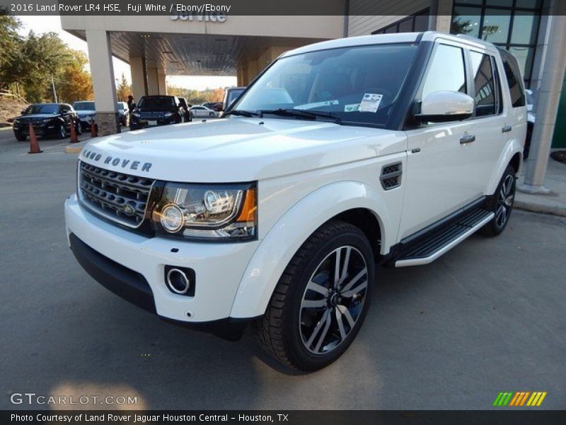 Fuji White / Ebony/Ebony 2016 Land Rover LR4 HSE