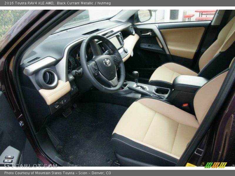Nutmeg Interior - 2016 RAV4 XLE AWD 