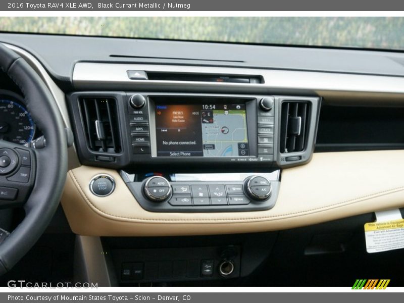 Black Currant Metallic / Nutmeg 2016 Toyota RAV4 XLE AWD