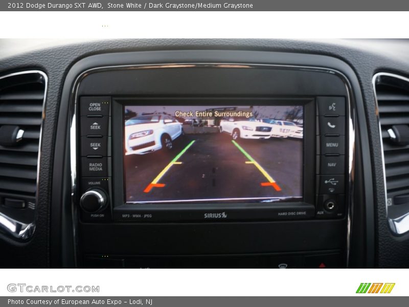 Stone White / Dark Graystone/Medium Graystone 2012 Dodge Durango SXT AWD