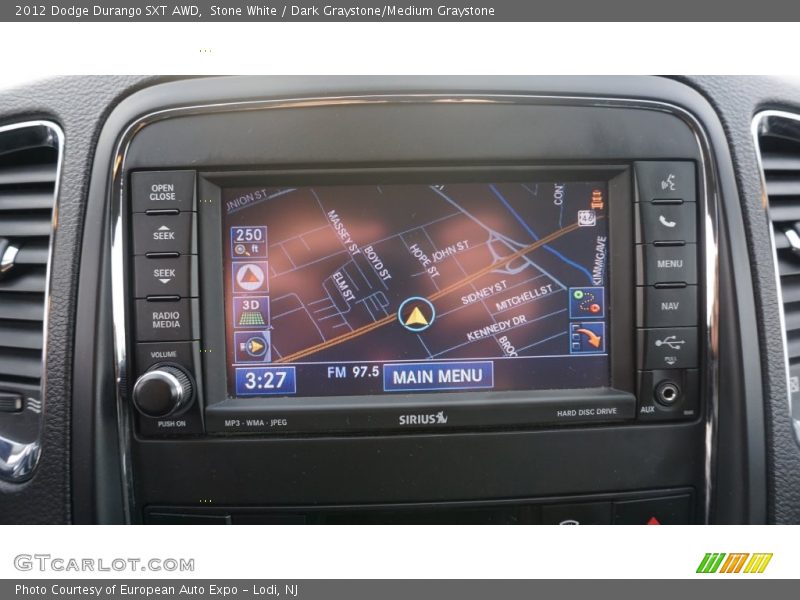 Stone White / Dark Graystone/Medium Graystone 2012 Dodge Durango SXT AWD