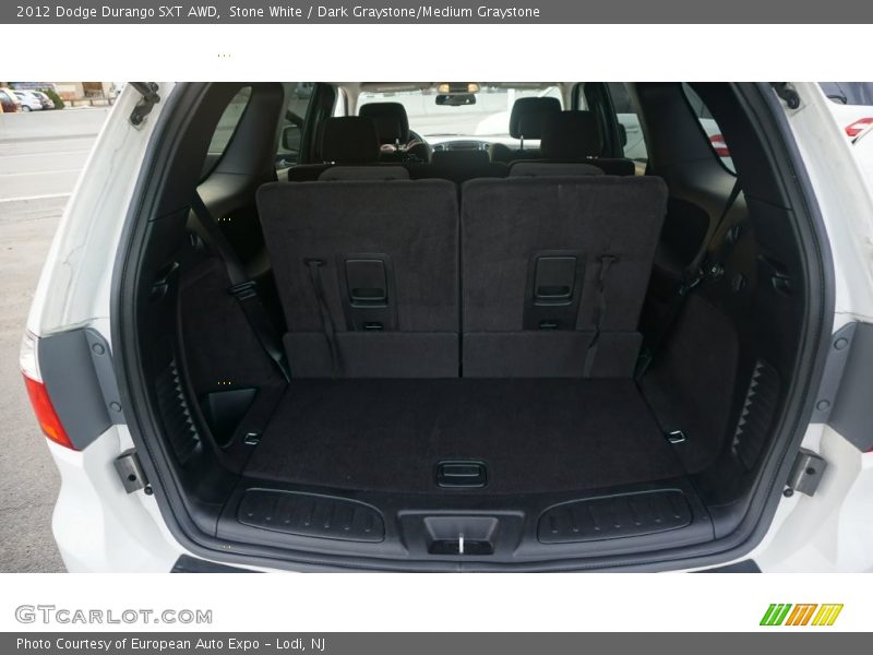 Stone White / Dark Graystone/Medium Graystone 2012 Dodge Durango SXT AWD