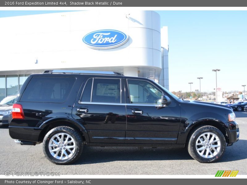 Shadow Black Metallic / Dune 2016 Ford Expedition Limited 4x4