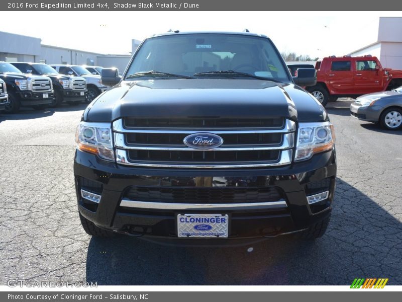 Shadow Black Metallic / Dune 2016 Ford Expedition Limited 4x4