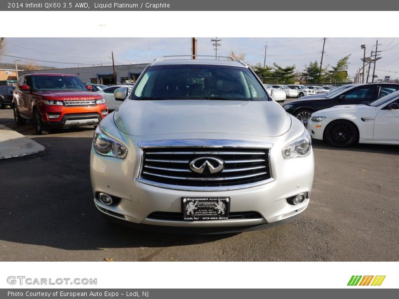 Liquid Platinum / Graphite 2014 Infiniti QX60 3.5 AWD