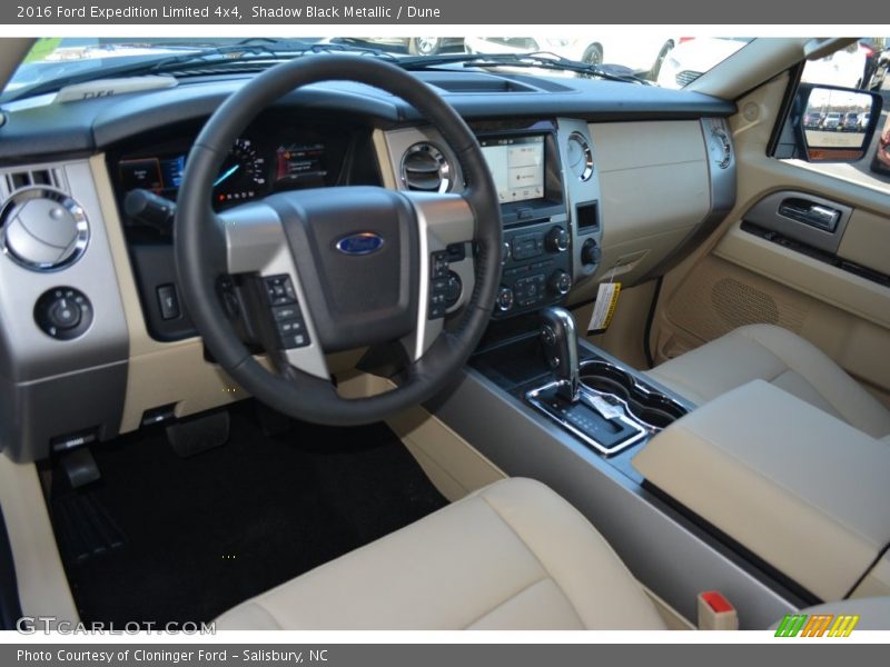 Shadow Black Metallic / Dune 2016 Ford Expedition Limited 4x4