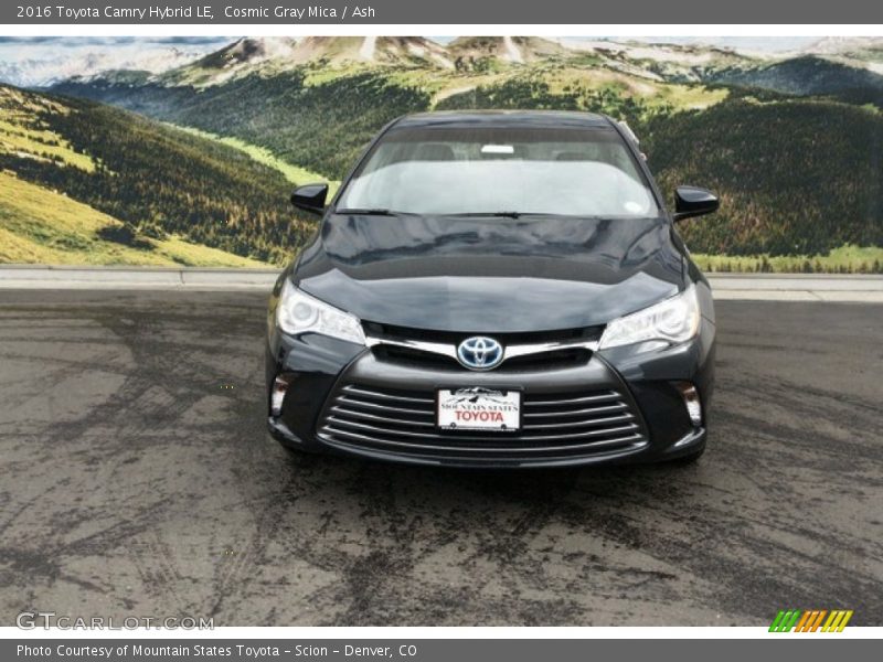 Cosmic Gray Mica / Ash 2016 Toyota Camry Hybrid LE