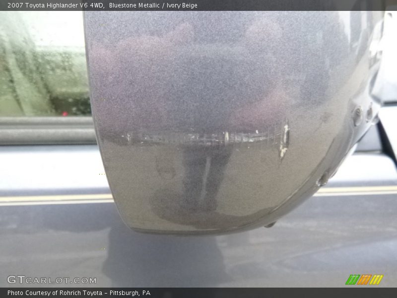 Bluestone Metallic / Ivory Beige 2007 Toyota Highlander V6 4WD