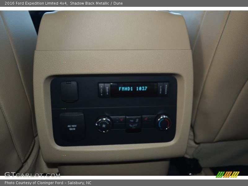 Shadow Black Metallic / Dune 2016 Ford Expedition Limited 4x4