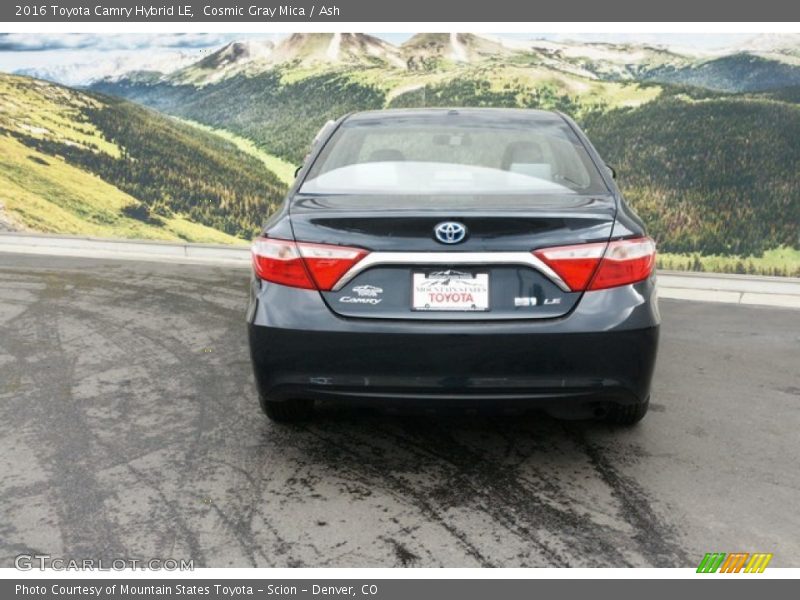 Cosmic Gray Mica / Ash 2016 Toyota Camry Hybrid LE