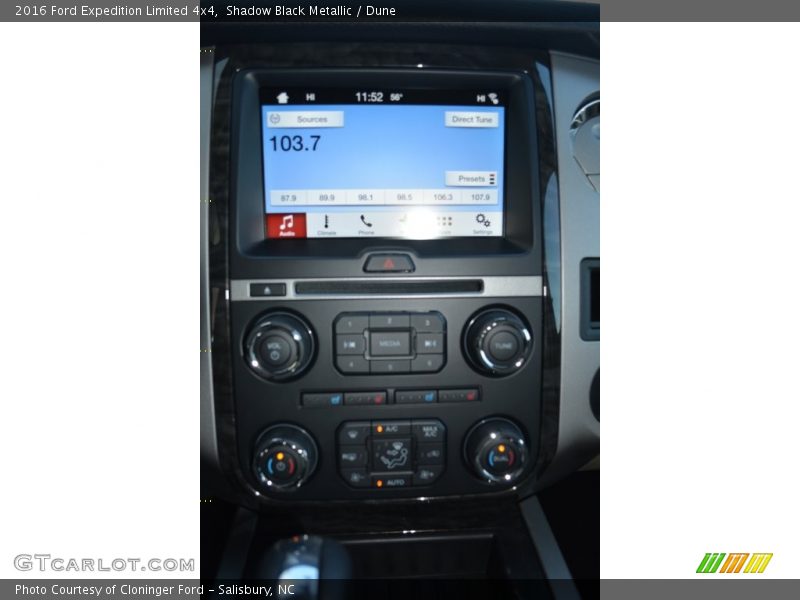Shadow Black Metallic / Dune 2016 Ford Expedition Limited 4x4