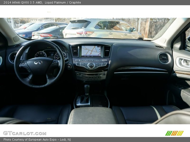 Liquid Platinum / Graphite 2014 Infiniti QX60 3.5 AWD