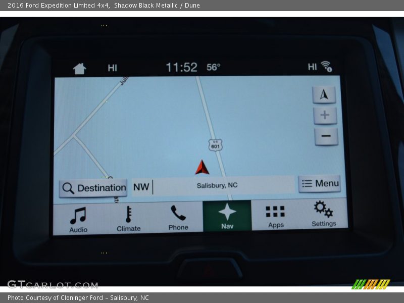 Shadow Black Metallic / Dune 2016 Ford Expedition Limited 4x4