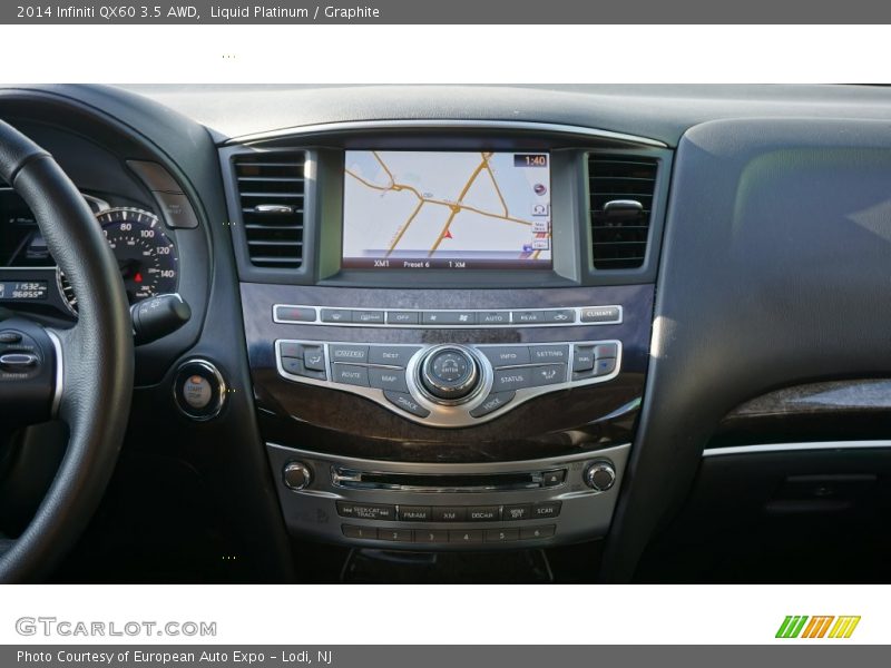 Liquid Platinum / Graphite 2014 Infiniti QX60 3.5 AWD