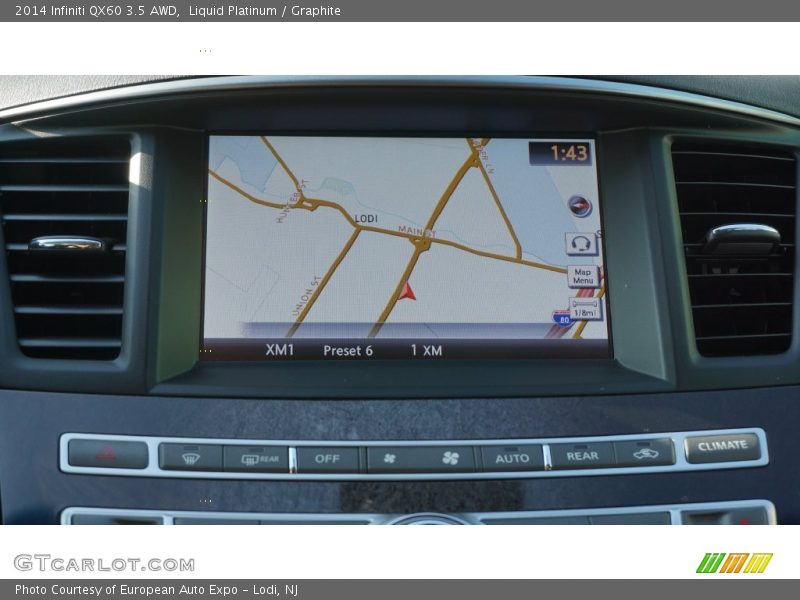 Liquid Platinum / Graphite 2014 Infiniti QX60 3.5 AWD