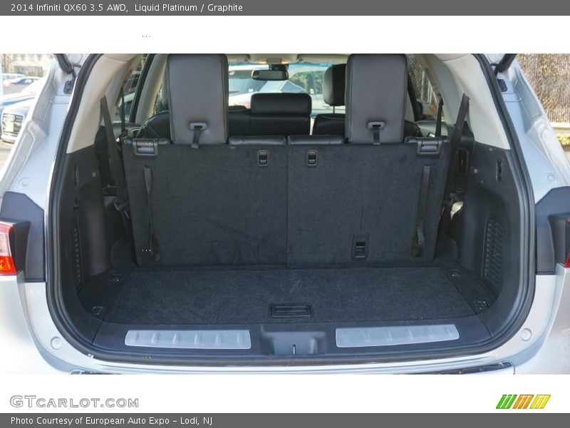 Liquid Platinum / Graphite 2014 Infiniti QX60 3.5 AWD