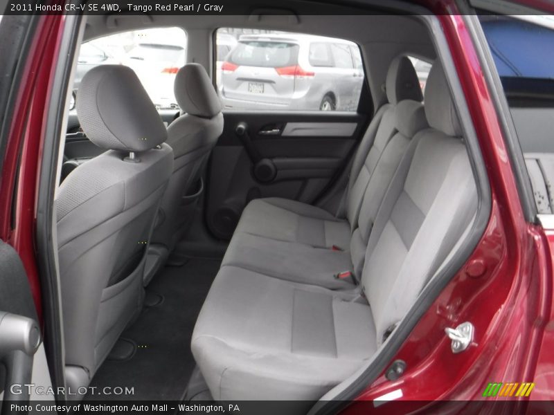 Tango Red Pearl / Gray 2011 Honda CR-V SE 4WD