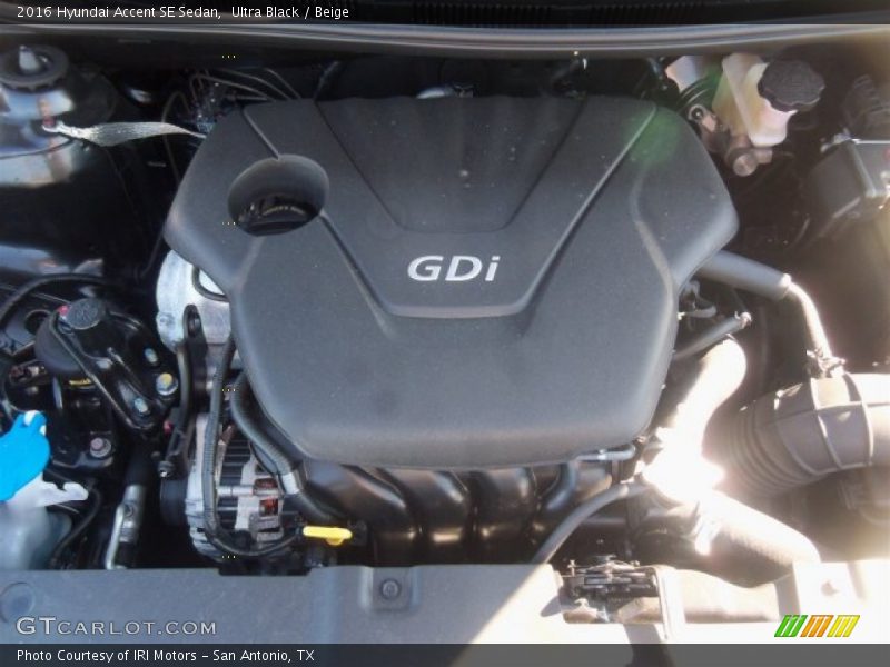 Ultra Black / Beige 2016 Hyundai Accent SE Sedan