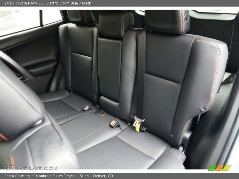 Electric Storm Blue / Black 2016 Toyota RAV4 SE
