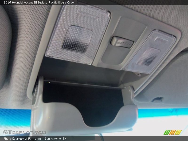 Pacific Blue / Gray 2016 Hyundai Accent SE Sedan