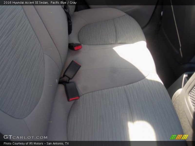 Pacific Blue / Gray 2016 Hyundai Accent SE Sedan