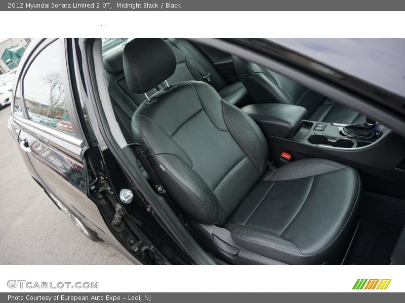 Midnight Black / Black 2012 Hyundai Sonata Limited 2.0T