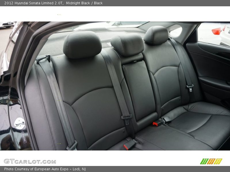 Midnight Black / Black 2012 Hyundai Sonata Limited 2.0T