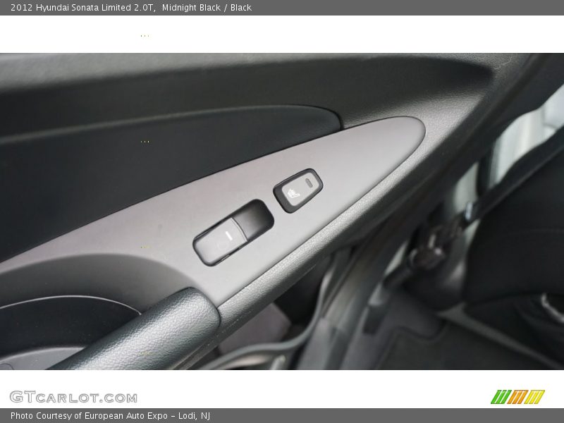 Midnight Black / Black 2012 Hyundai Sonata Limited 2.0T