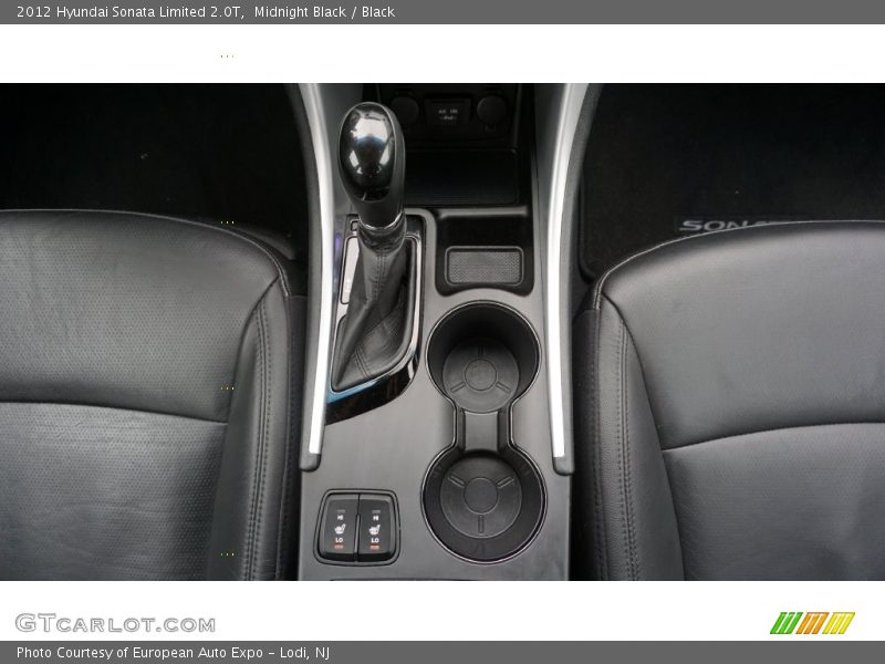Midnight Black / Black 2012 Hyundai Sonata Limited 2.0T