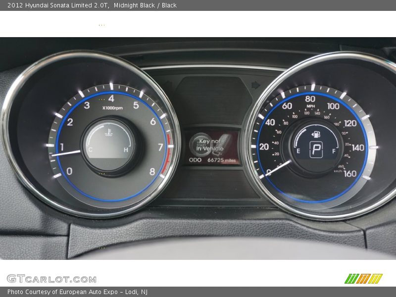 Midnight Black / Black 2012 Hyundai Sonata Limited 2.0T
