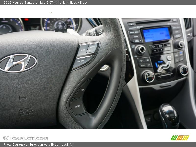 Midnight Black / Black 2012 Hyundai Sonata Limited 2.0T