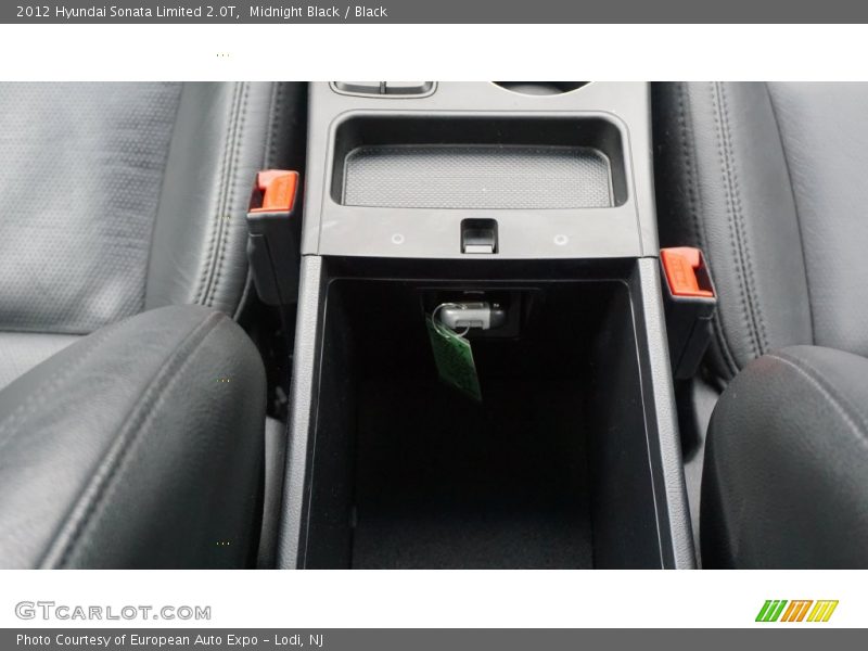 Midnight Black / Black 2012 Hyundai Sonata Limited 2.0T