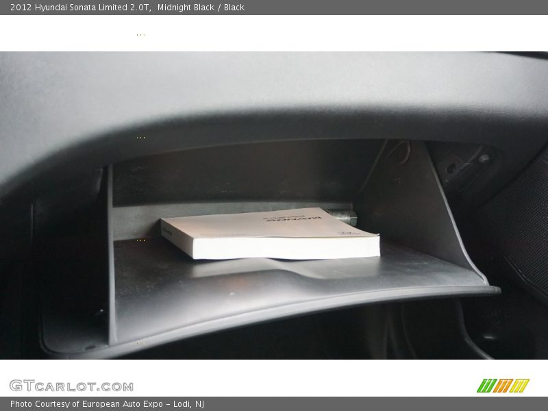 Midnight Black / Black 2012 Hyundai Sonata Limited 2.0T