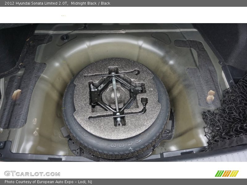 Midnight Black / Black 2012 Hyundai Sonata Limited 2.0T