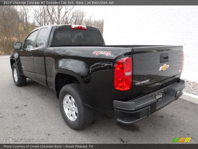 Black / Jet Black/Dark Ash 2016 Chevrolet Colorado WT Extended Cab 4x4