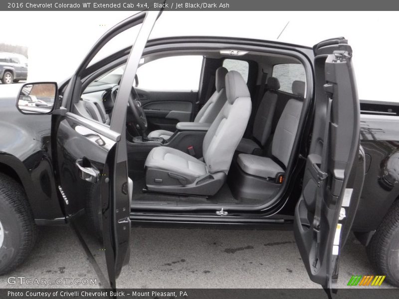 Black / Jet Black/Dark Ash 2016 Chevrolet Colorado WT Extended Cab 4x4