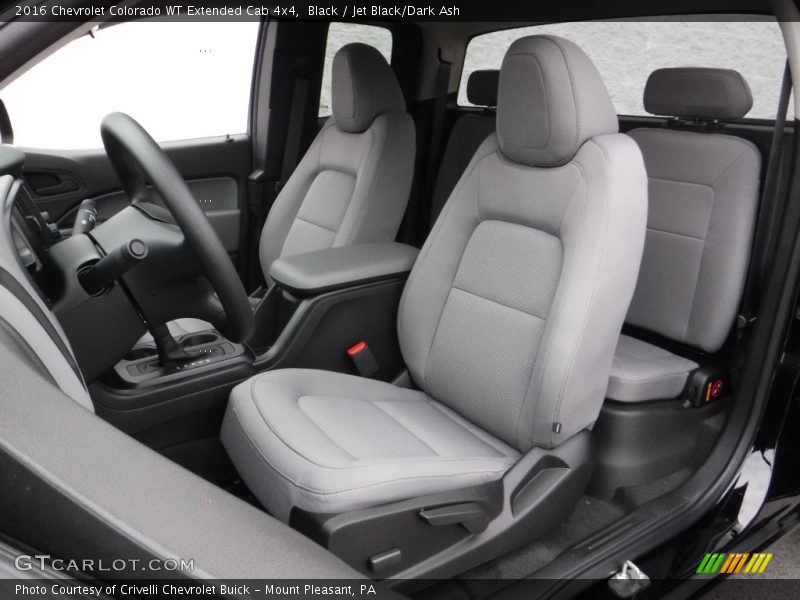 Black / Jet Black/Dark Ash 2016 Chevrolet Colorado WT Extended Cab 4x4