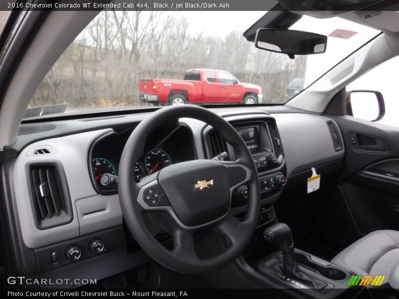 Black / Jet Black/Dark Ash 2016 Chevrolet Colorado WT Extended Cab 4x4