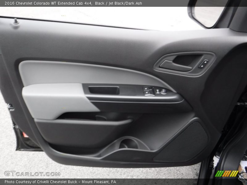 Black / Jet Black/Dark Ash 2016 Chevrolet Colorado WT Extended Cab 4x4