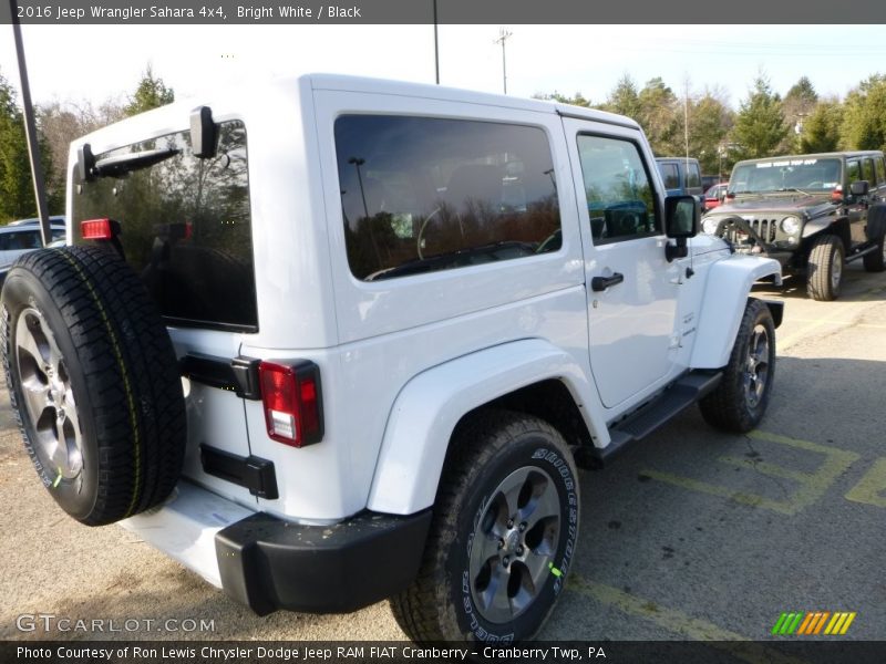 Bright White / Black 2016 Jeep Wrangler Sahara 4x4