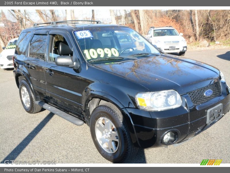 Black / Ebony Black 2005 Ford Escape Limited 4WD