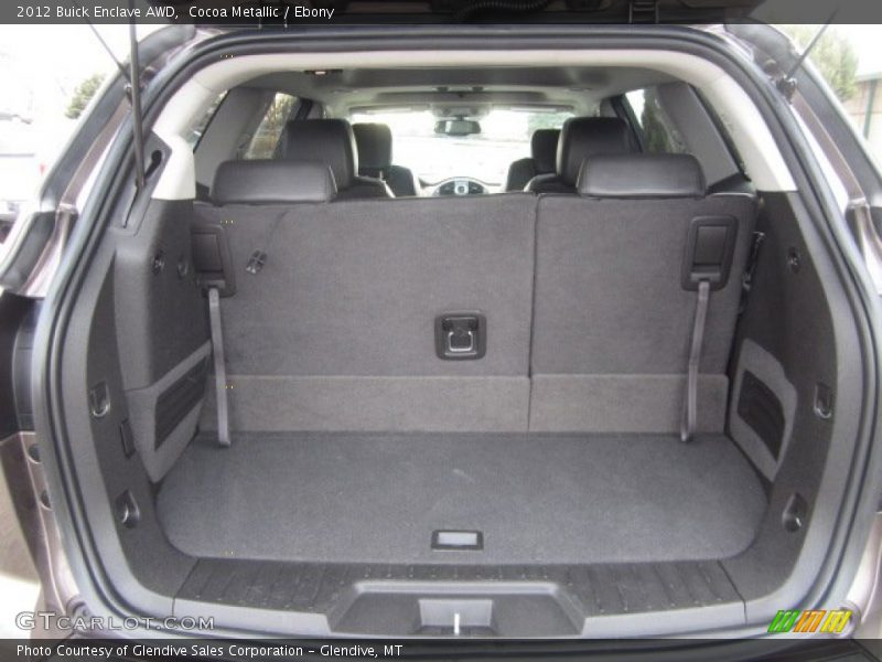 Cocoa Metallic / Ebony 2012 Buick Enclave AWD