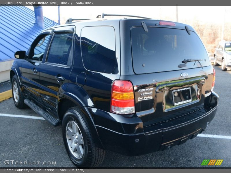 Black / Ebony Black 2005 Ford Escape Limited 4WD
