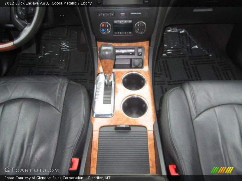 Cocoa Metallic / Ebony 2012 Buick Enclave AWD