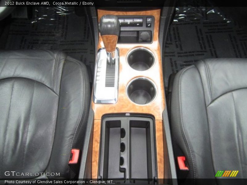 Cocoa Metallic / Ebony 2012 Buick Enclave AWD