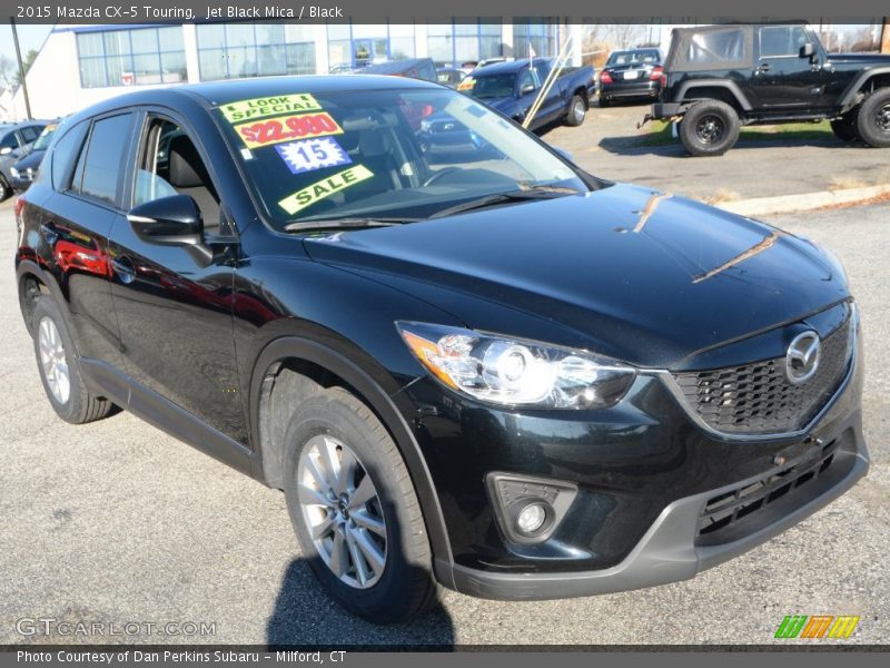 Jet Black Mica / Black 2015 Mazda CX-5 Touring